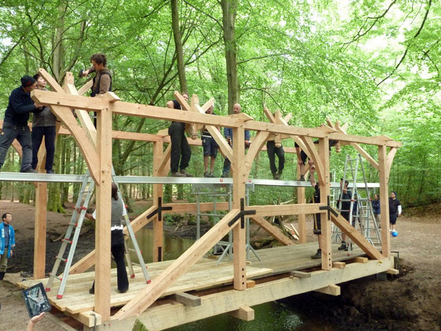 Projekt 2018: Handwerkerbrücke Hasenburger Mühlenbach